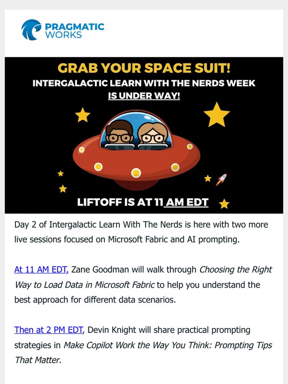 🚀Live In 1 Hour: Day 2 of Intergalactic Learn With The Nerds Week