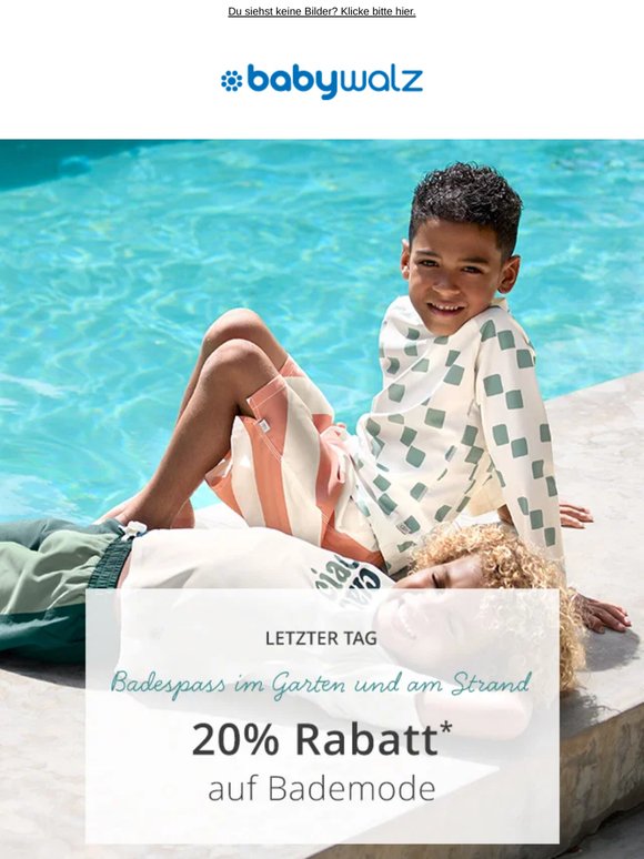 Jetzt 20% auf Bademode 🏖️