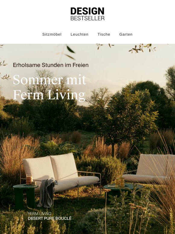 Outdoor Living mit Ferm Living