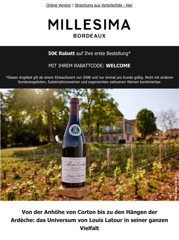 Louis Latour: Neuheiten und seltene Jahrgänge