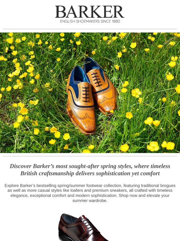 Shop Barker’s Spring Bestsellers – Timeless Craftsmanship Meets Modern Sophistication