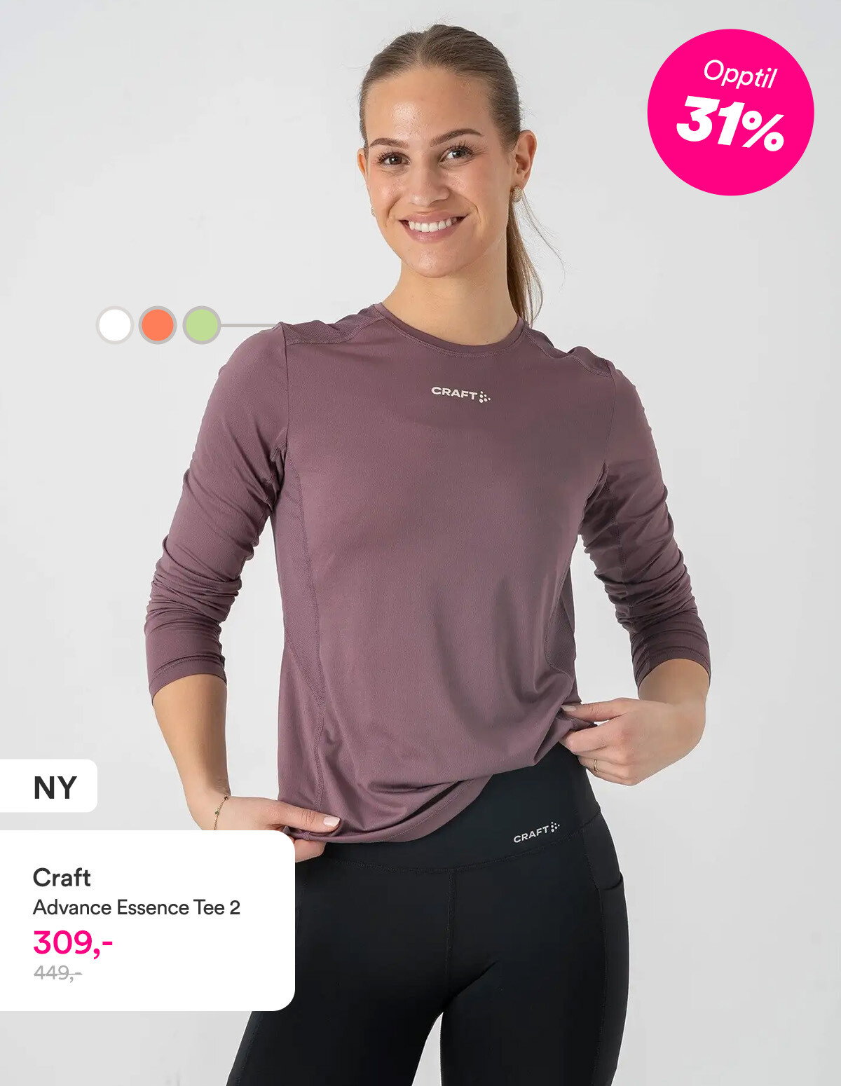 Craft Advance Essence Long Sleeve Tee 2