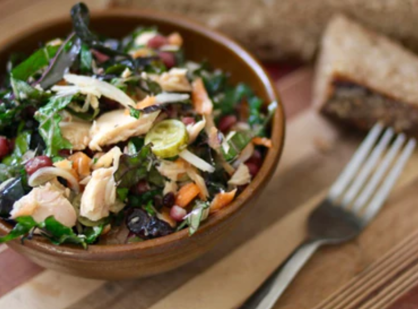 Canned Tuna on a salad