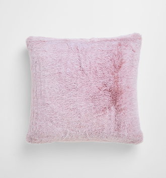 Faux fur cushion