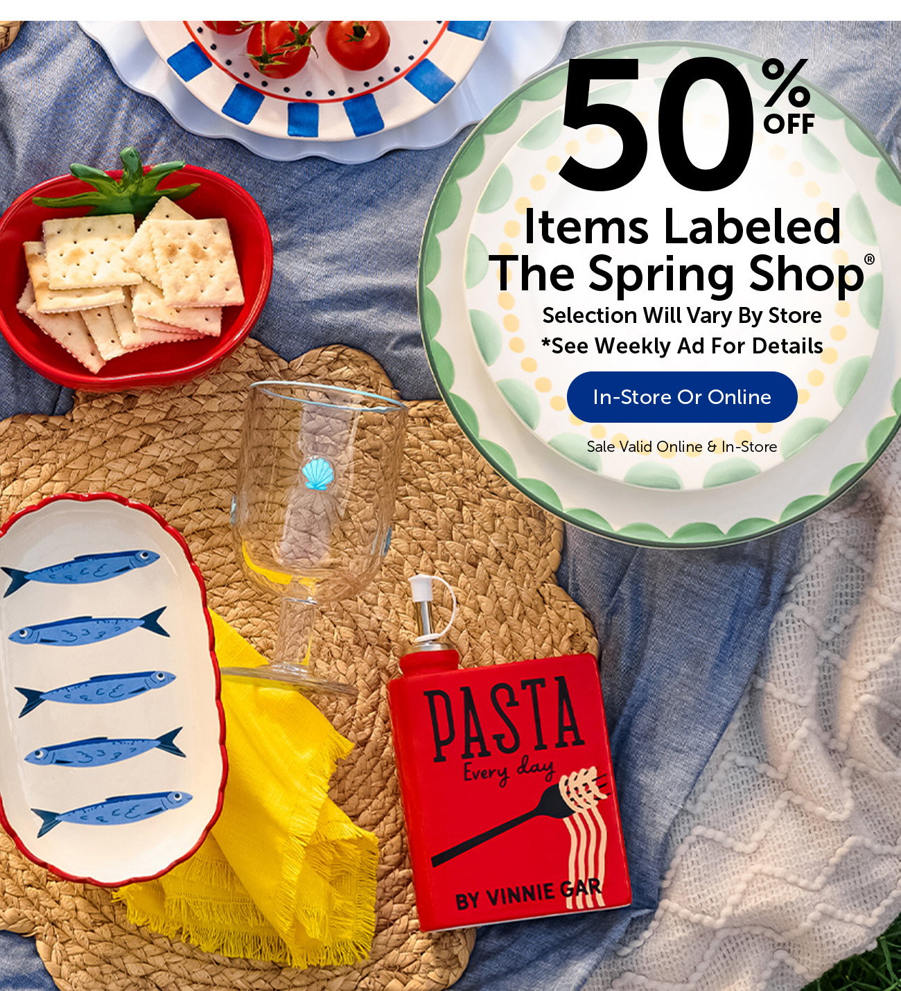 Always 50% Off The Marked Price - Home Decor - Select Categories