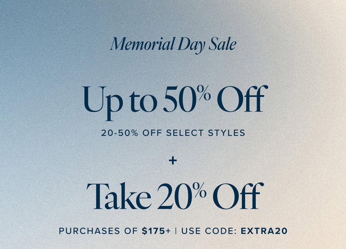 Memorial Day Sale