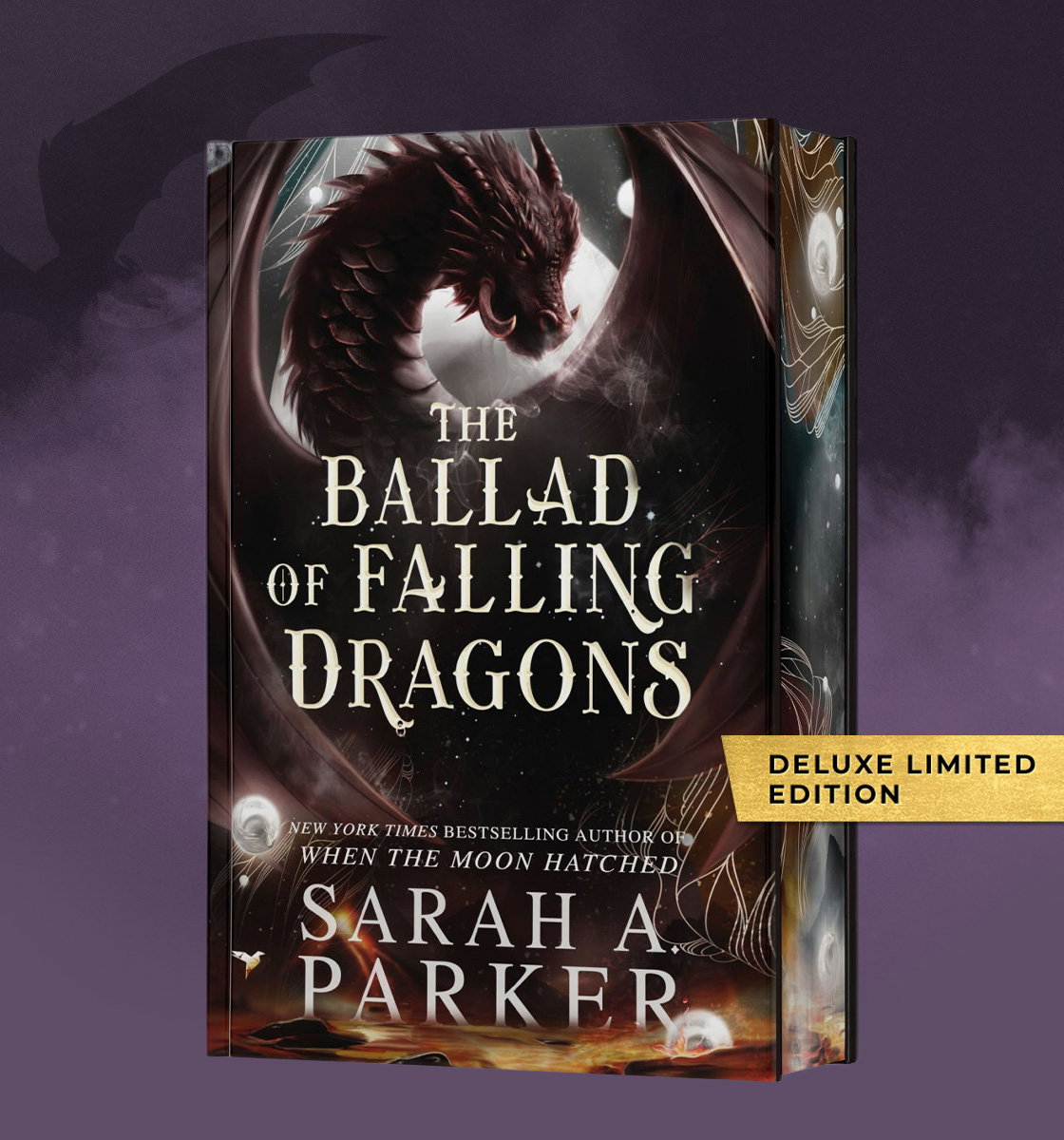 Book | The Ballad of Falling Dragons (Deluxe Limited Edition) (The Moonfall Series #2) by Sarah A. Parker