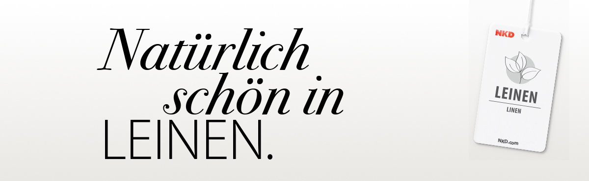 Leinenanhänger, weiß, rechteckig, Pflanzenmotiv, Produktansicht, Vorderansicht