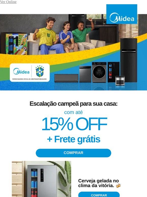 Sua casa escalada. Ofertas confirmadas. ⚽