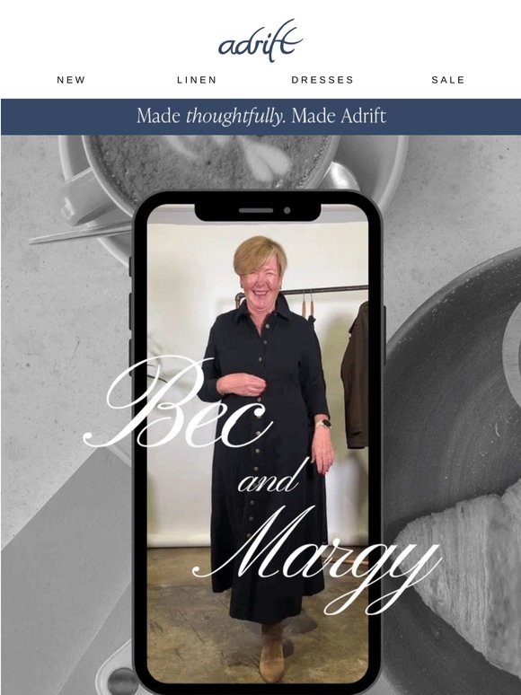 Join Bec & Margy live today! 🌟