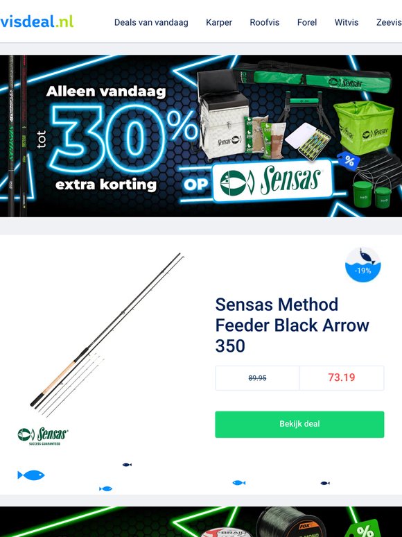 🌅 Nieuwe week, nieuwe hengel?