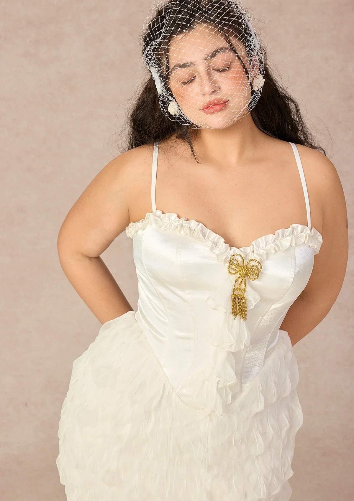 Image of Curve&Plus Holy Confession Corset Dress
