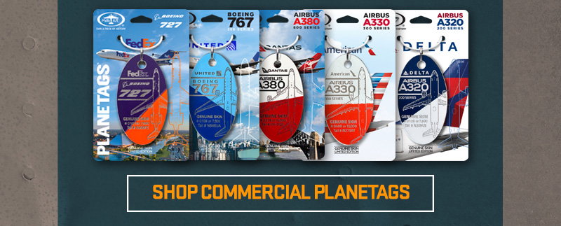 Shop Commercial PlaneTags