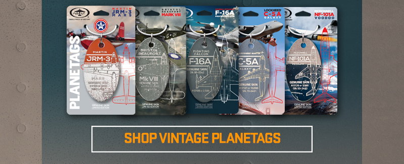 Shop Vintage PlaneTags 