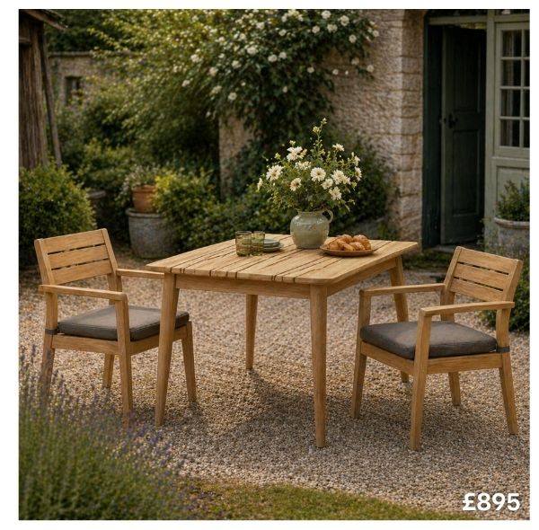 Bibury Reclaimed Teak Garden Dining Set