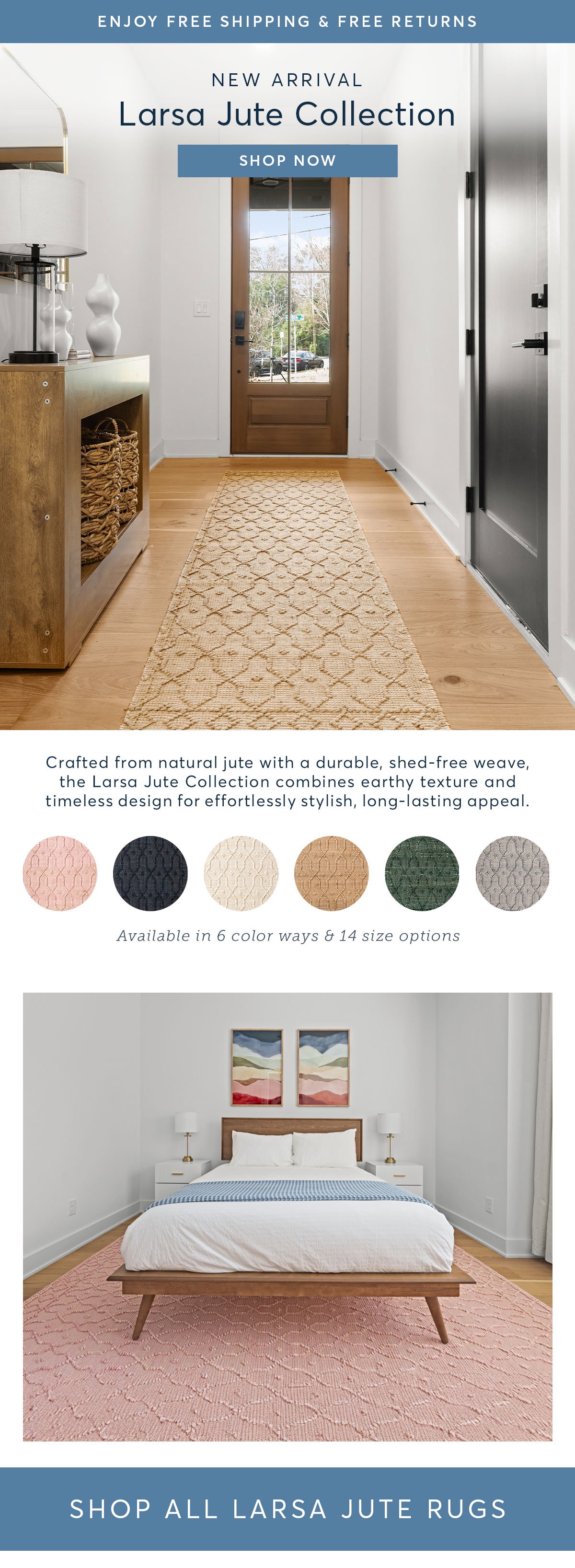 Larsa Jute Collection