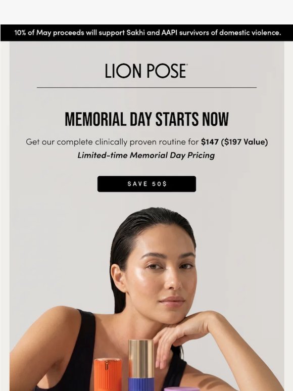 Save $50 on Our Best-Selling Routine