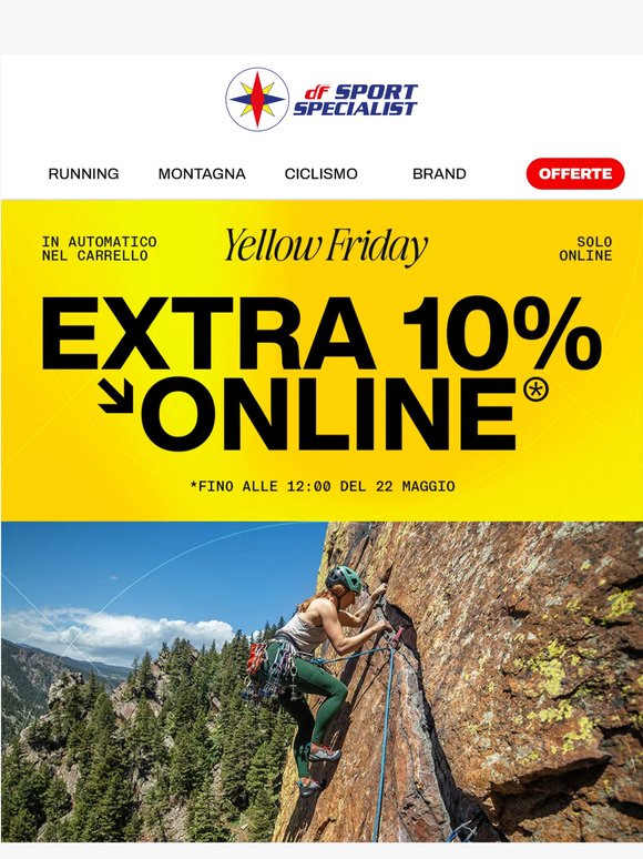 Yellow Friday ☀️ Extra 10% Online
