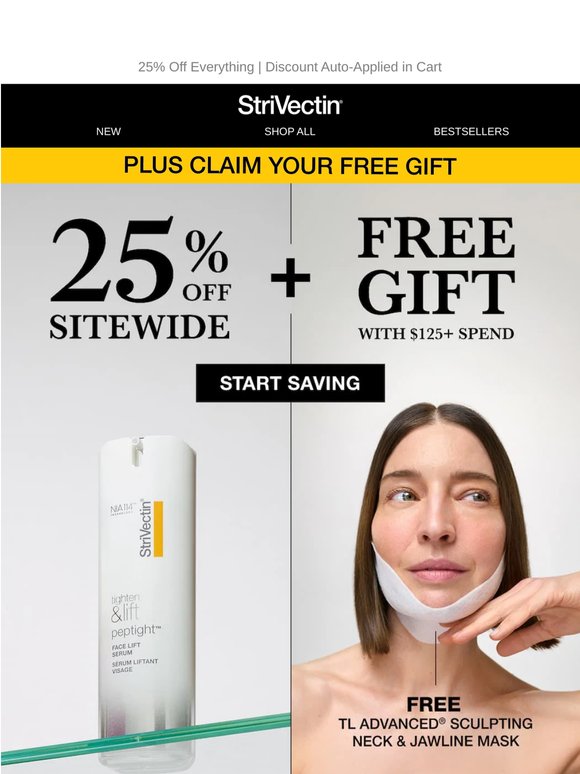25% OFF to Celebrate the Long Weekend 🎉