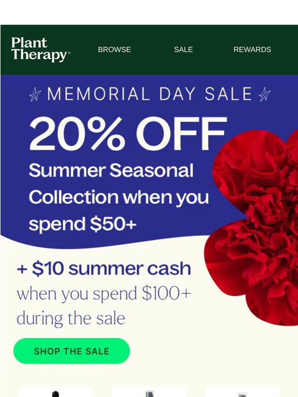 20% Off ALL Summer Favorites 😎
