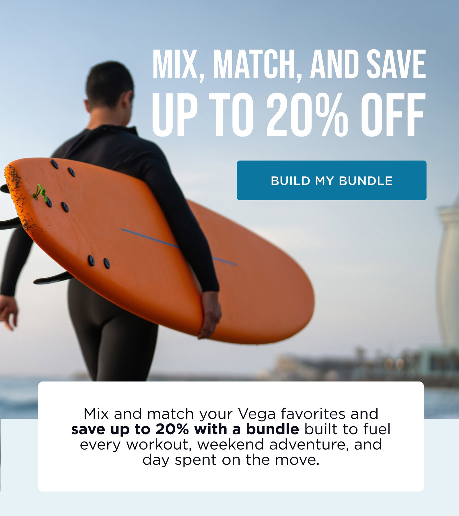 up to 20% off Mix, match, and save