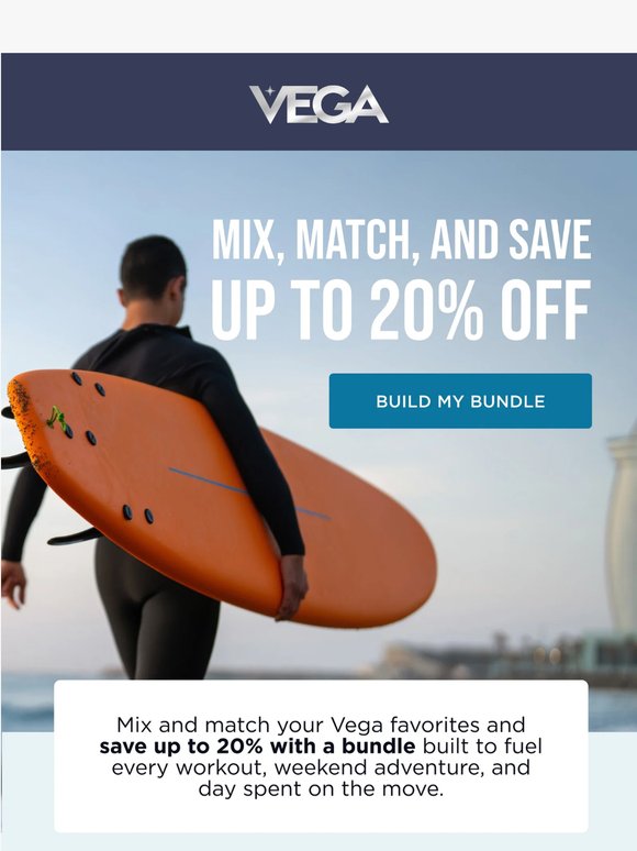 Get up to 20% off, then get out there