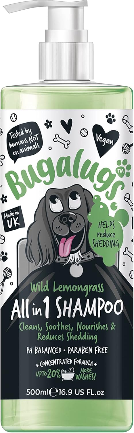 Image of Bugalugs All In One Shed Control Dog Shampoo
