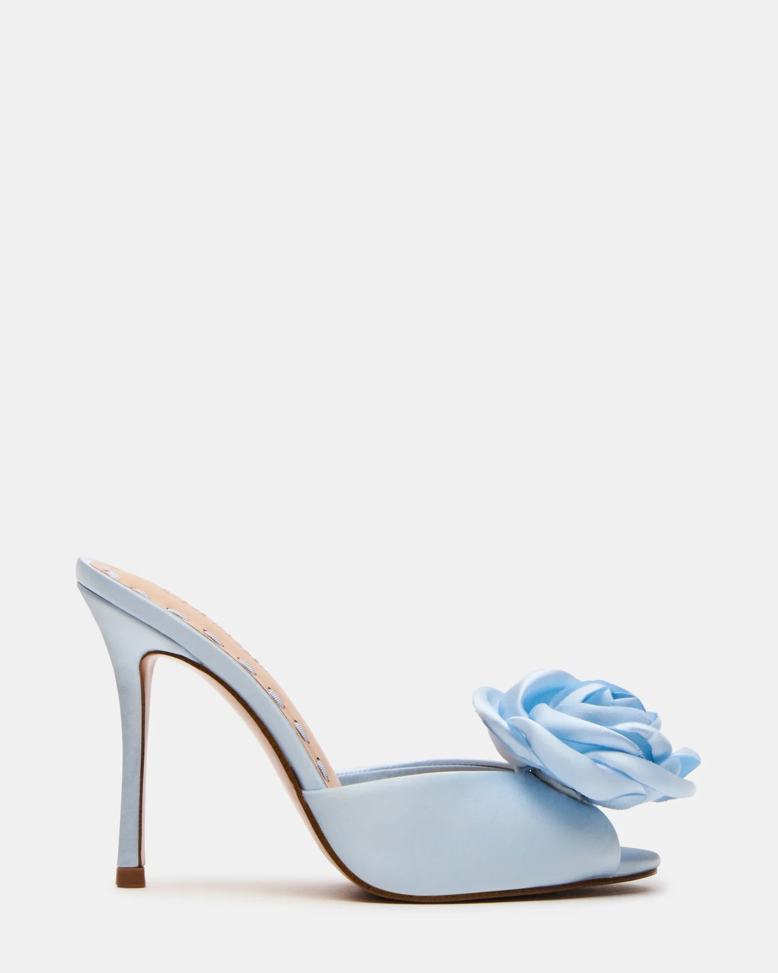 Image of PRIYAA-F BLUE SATIN