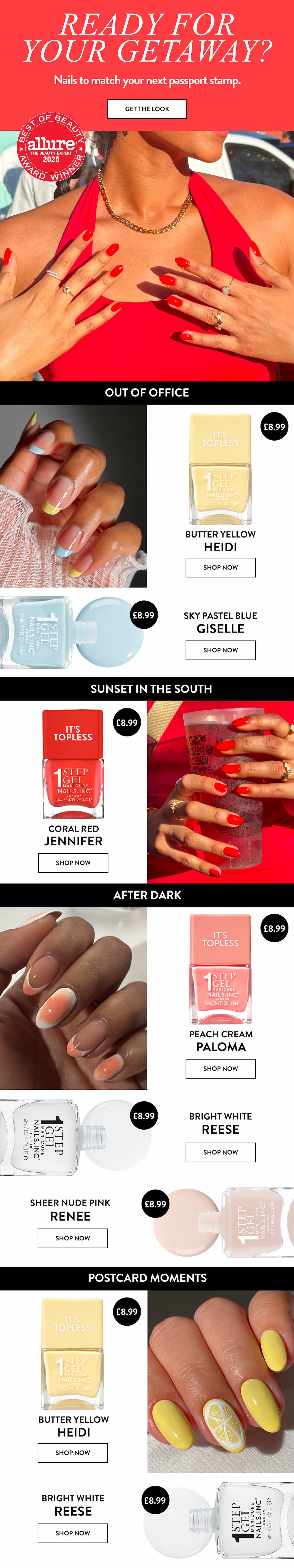 Shop holiday nails with It's Topless