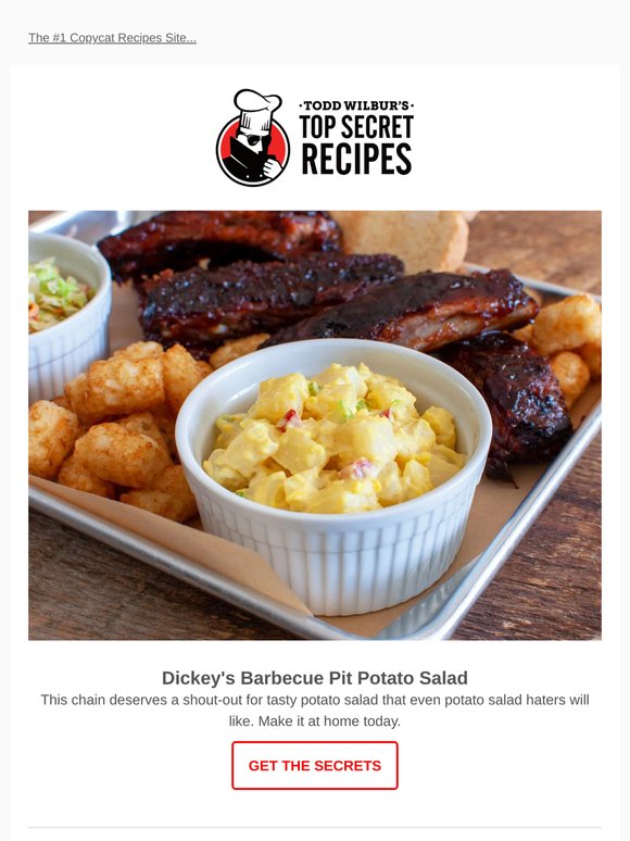 Make homemade Dickey's Potato Salad! 🎖️🫡