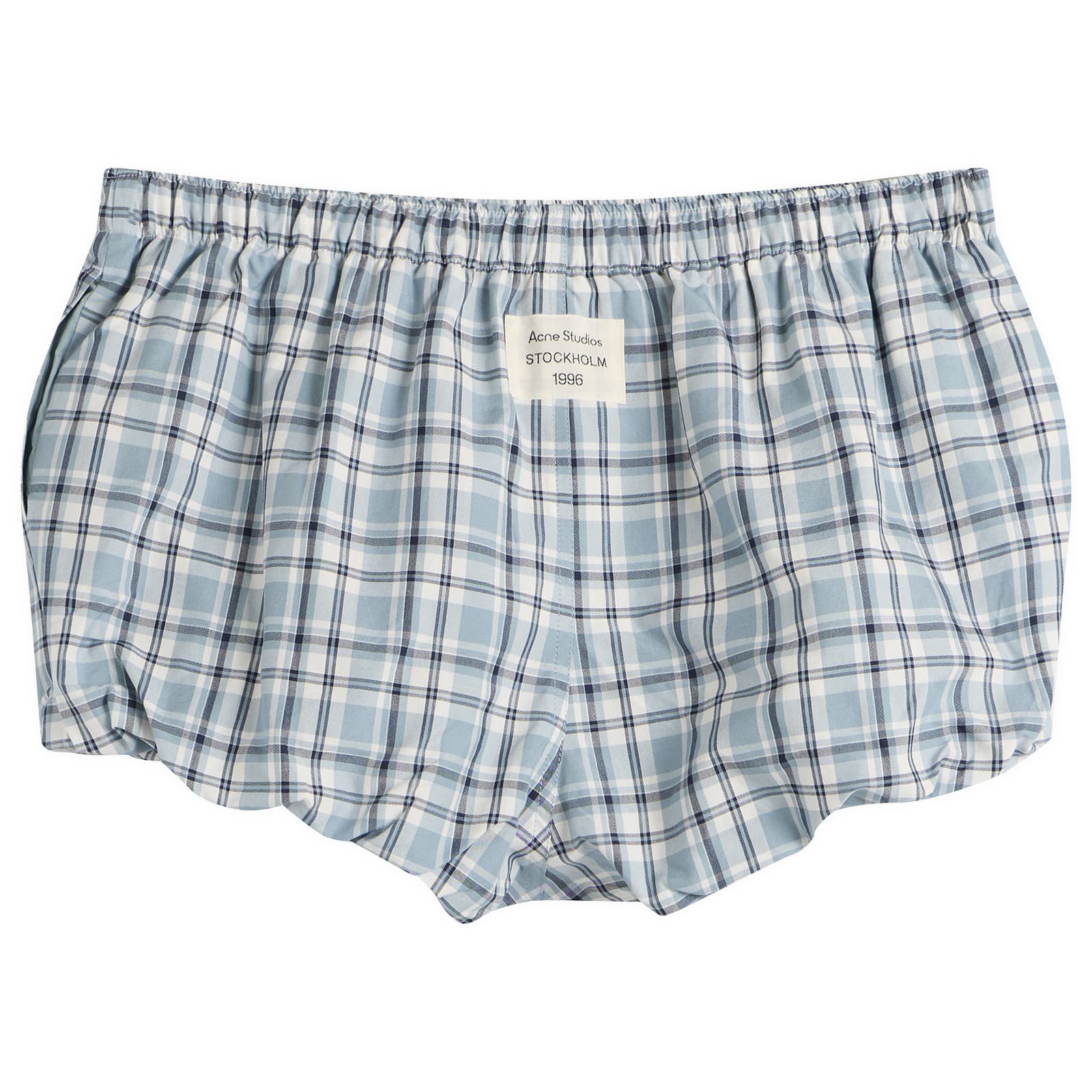 Acne Studios Pebby Check Mini Shorts