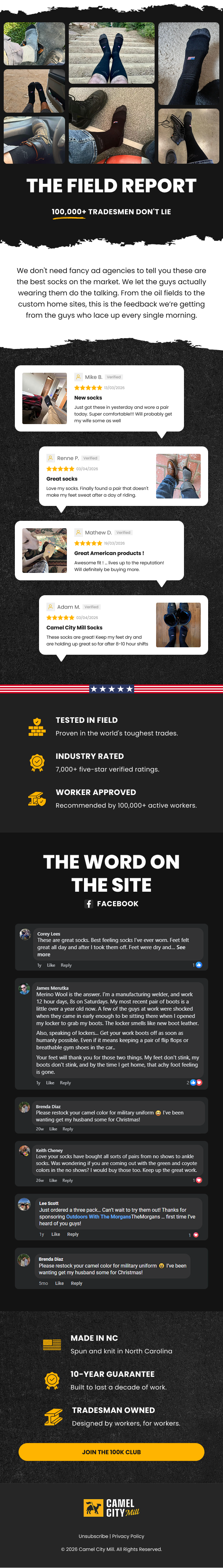 the field report testimonials