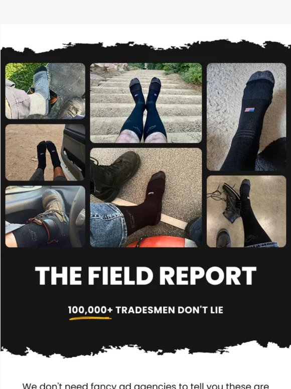need a field report now
