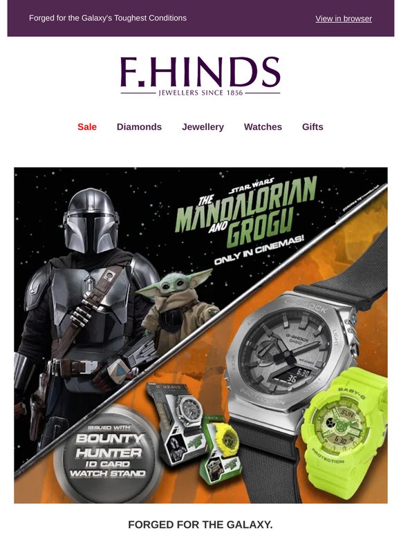 The Mandalorian and Grogu | G-SHOCK