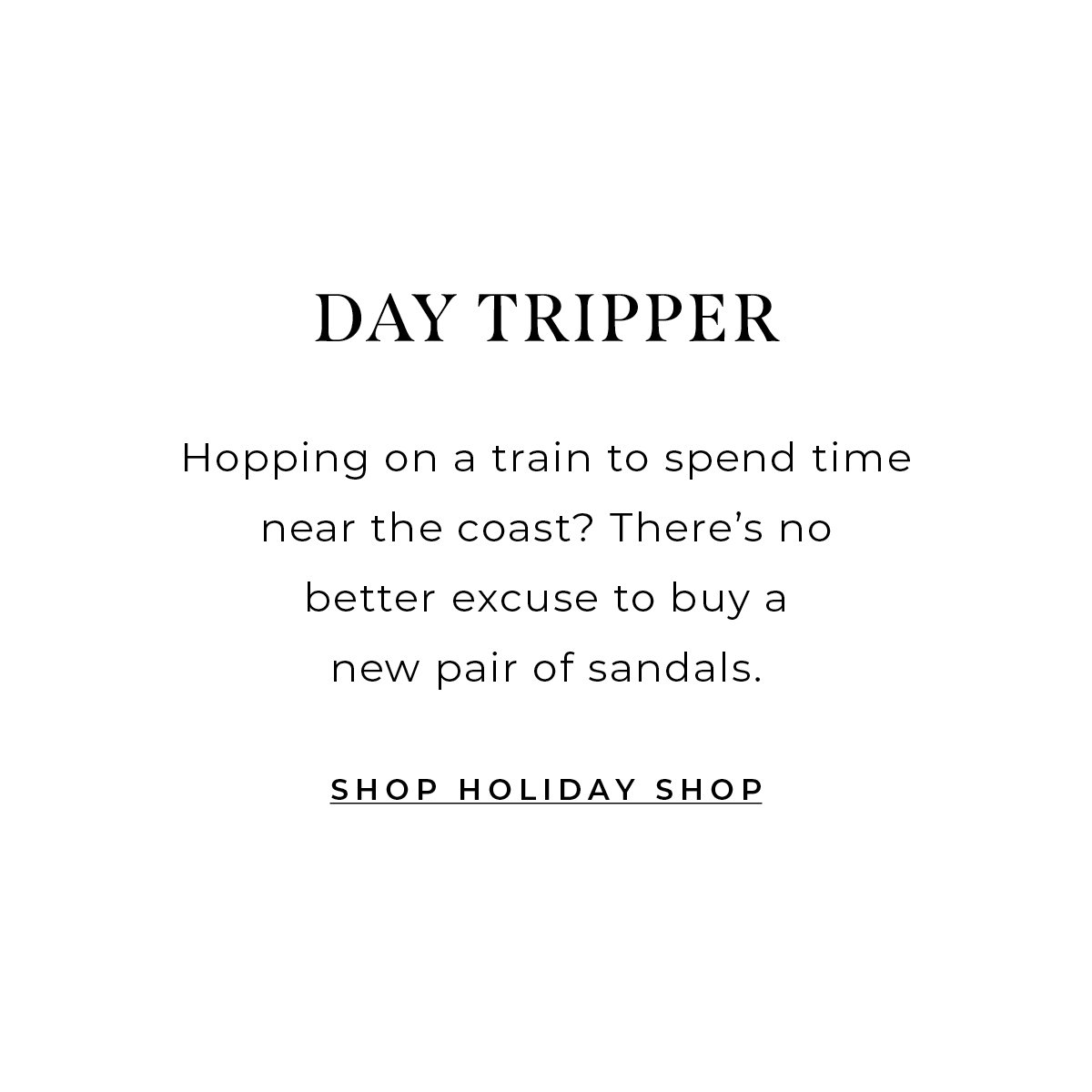Shop holiday