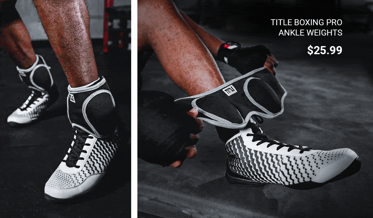 SHOP TITLE BOXING PRO ANKLE WEIGHTS