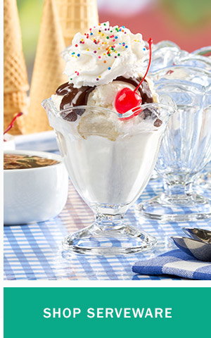 Shop Serveware. Tulip Ice Cream Sundae Glasses, Set of 4