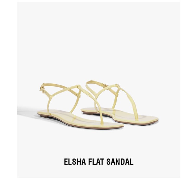 ELSHA FLAT SANDAL