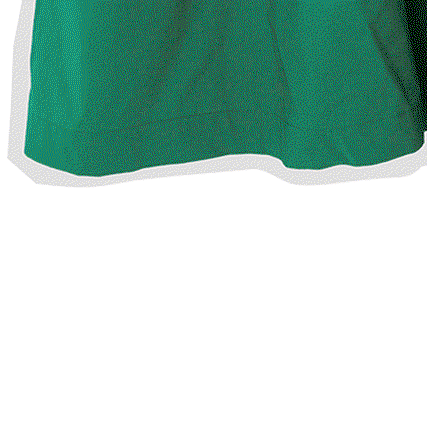 Green Shirred Bodice V-Neck Sleeveless Midi Dress