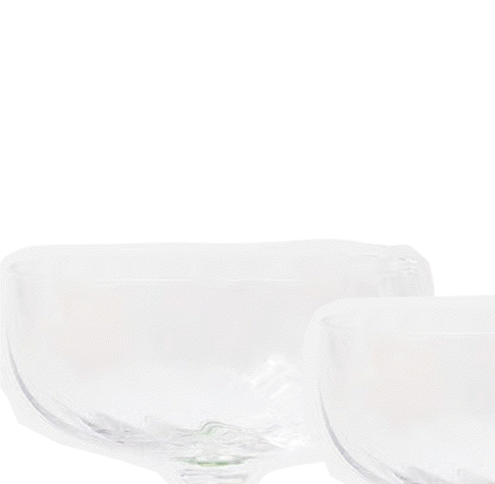 Alba Green Champagne Saucers Set of Four