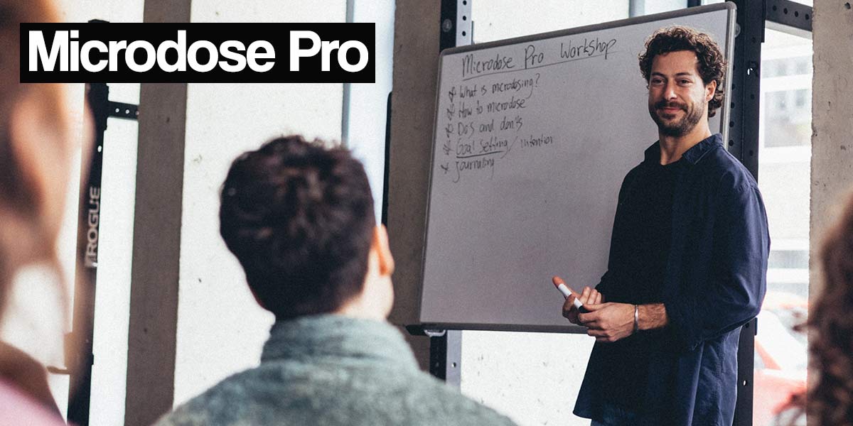 Microdose Pro coaching workshop
