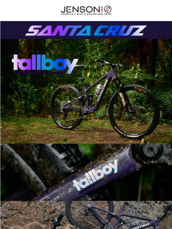 GO HARD. THE SANTA CRUZ TALLBOY IS HARDER