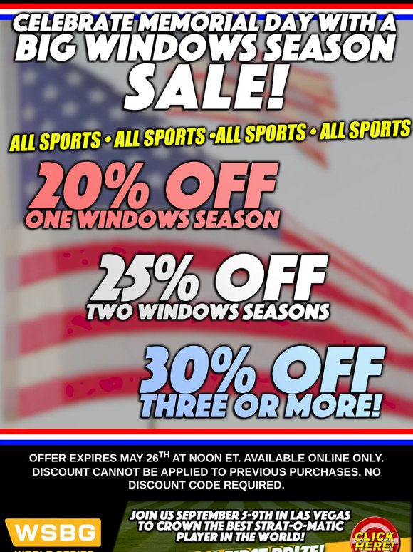 Get Huge Discounts On Windows Games For Memorial Day!