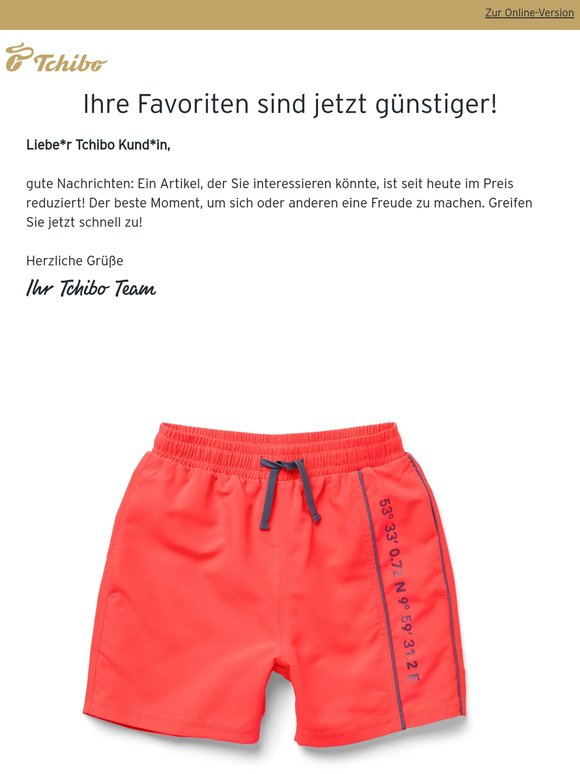 Jetzt günstiger: Kinder-Boardshorts