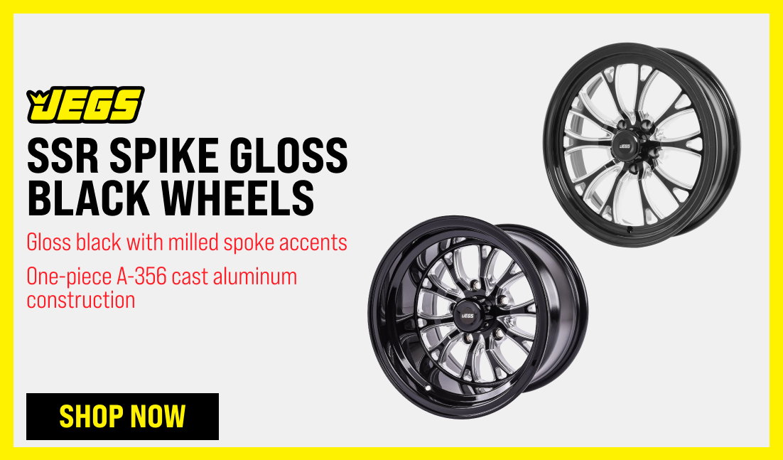 SSR Spike Gloss Black Wheels