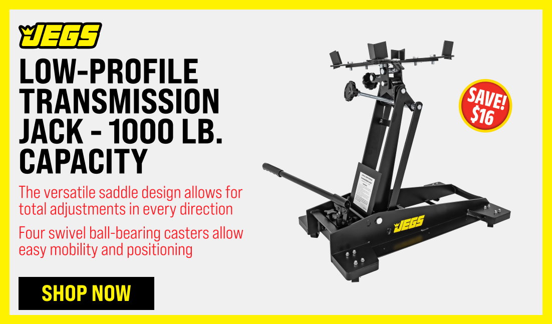 Low-Profile Transmission Jack - 1000 lb. Capacity