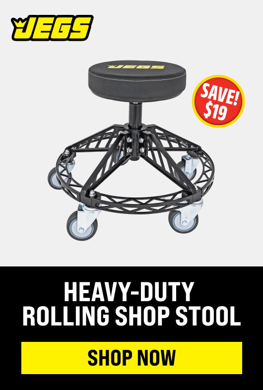 Heavy-Duty Rolling Shop Stool