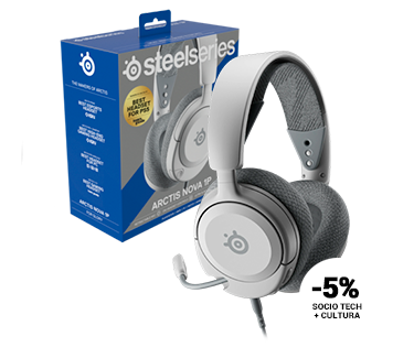 AURICULARES GAMING STEELSERIES ARCTIS NOVA 1P