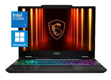 Ordenador portátil Gaming Msi Cyborg 15 B2RWFKG-424ES, Intel Core 7-240H, 32GB RAM, 1TB SSD, NVIDIA GeForce RTX 5060, Windows 11 Home, 15.6