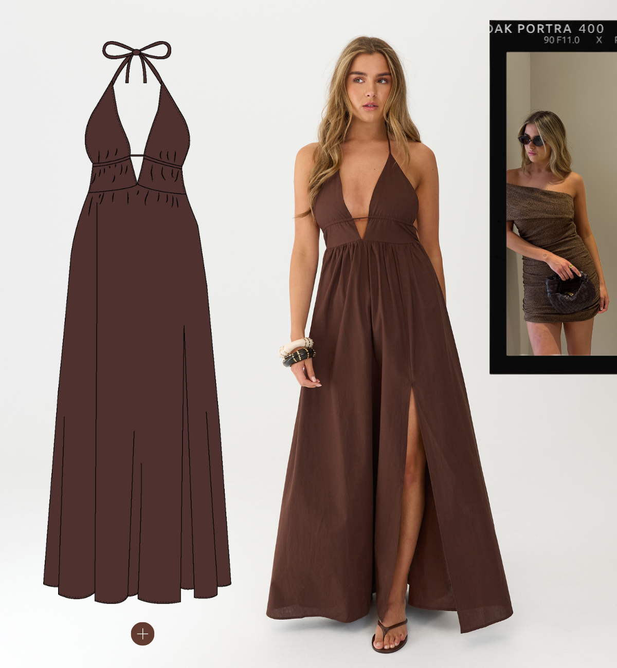 Bibi maxi jurk
